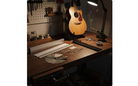 Fret Leveling Beam Professional Guitar Fret Leveling Beam Neck Straight Edge Tool for Luthiers, Repair Bench