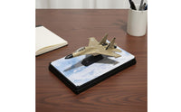 Metal Aircraft Model Alloy Die-Cast Airplane Highly Detailed Die-Cast Fighter Jet for Collectors, Office Decor