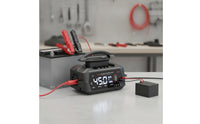 Smart Battery Charger Portable Battery Charger with Clamps Allall-Encompassing Powerful for Car Owners, Garage, Travel