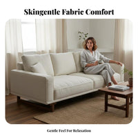 Tofu Block Sofa Removable and cleanable Cover Living Room Furniture Wabi-Sabi Aesthetic configurable Couch for Homeowners, Adults, Apartment, Reception Hall