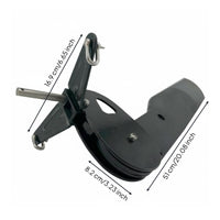 Kayak Rudder Wear-Resistant Resistant Kayak Rudder Stable Performance Watercraft Gear for Fishing, Sea