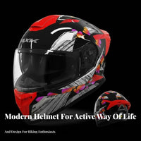 Full Face Helmet DOT Approved Aerodynamic High-Strength Shell Riding Gear for Motorcyclists, Men, Four-Season Use, Traveling
