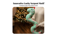 Snake Stuffed Toy Cute and Soft Long Snake Stuffed Animal Huggable Bedding Accessory for Teenagers, Adults, Bedroom, Rest Time, Living Room
