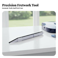 Replaceable Sanding Belt Guitar Fret Polishing Pen DIY Repair Guitar Fret File Protects Fretboard for Guitarists, Musicians, Home Studio