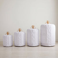 Thickened White Bird Cage Cover for Myna and Thrush Cages