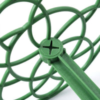 Garden Trellis for Climbing Plants, Durable Plastic Plant Support with Lollipop Ring, Garden Obelisk and Plant Stakes, Indoor Plant Support