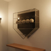 Baseball Display Case Transparent Memorabilia Storage for Sports Collection