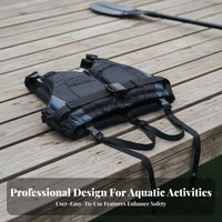 Grown-up Buoyancy Aid Long-Lasting Foam Flotation Jacket Kayaking Buoyancy Aid Lightweight Grown-up Aquatic Jacket Quick-Dry