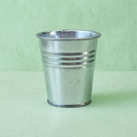 12 Pieces Metal Bucket Planter Compact Small Metal Planter Home Decor