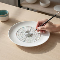 Pottery Divider Tool Translucent Pottery Clay Divider Easy to Use Clay Trimming Template for Potters, Ceramicists