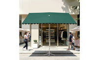 Offset Patio Umbrella Outdoor Cantilever Patio Umbrella Commercial Canopy with X-Shaped Base for Cafes, Vendors, Patios, Storefronts, Sidewalk Stalls