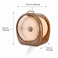 Paper Towel Dispenser, Wall-Mounted Toilet Paper Holder, Large Capacity, No-Drill Installation