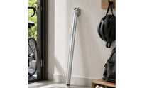 Cycle Seatpost with Clamp Matte Bike Seat Pillar with Clamp High Strength Hardware for Cyclists, Commuters, Folding Bikes