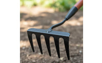 Vegetation Puller Weeder Multifunctional Weeding Hoe Rake Labor-Saving Metal Garden Weeder for Gardeners, Farmers, Yard, Farm