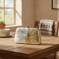 Evening Clutch Structured Hard Clutch Party Formal Handbag for Weddings, Parties
