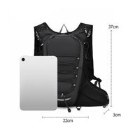 Multiple Pockets Trail Running Vest Breathable Hydration Vest Adjustable Fit for Runners, Cyclists, Hiking, Cycling, Camping
