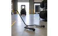Tire Handling Trolley Wheeled Tire Trolley with Rollers Ergonomic for Hobbyists, Farmers, Workshops