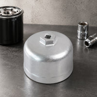 Cap Type Oil Filter Wrench Precision Fit Oil Filter Cap Wrench 3/8 Inch Drive