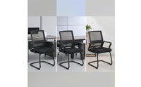 Mesh Office Chair Breathable Cantilever Chair Ergonomic Furniture for Professionals, Students, Conference Room, Reception Area