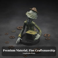 Horror Game Model Collectible Blindfolded Janitor Figure Gift Idea Long Armed Monster Statue for Collectors, Teens, Car Dashboard Ornament, Room Decor