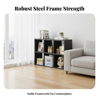 Multifunctional Cube Organizer Space-Saving Home Storage Large Capacity Display Cabinet Anti-Rust Coating for Students, Homeowners, Renters, Living Room, Bedroom, Balcony, Playroom