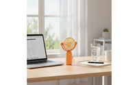 Strong Wind Handheld Mini Fan Quiet Operation USB Rechargeable Fan 3 Speed Settings for Commuters, Students, Office, Outdoor, Dorm Room
