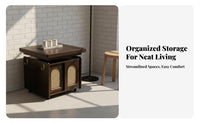 Height-Adjustable Rolling C-Shaped End Table Space-Saving Design Wheeled C-Table Multi-Functional Storage Trolley 360° rotating casters for Small Apartment Dwellers, Remote Workers, Students, Living Room, Beside Couch, Bedside, Home Office
