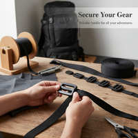 Plastic POM Tri-Glide Adjuster Buckles for Backpack Straps
