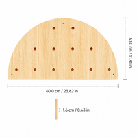 pegboard shelf system