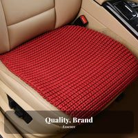 3 Pieces 3-Piece Car Seat Mat Set Non-Slip operater Seat pad Easy to Install