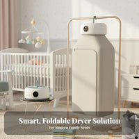 Foldable Drying Machine Quick Dry Foldable Garment Dryer Portable Clothes Dryer Space-Saving Design Electric Drying Bag