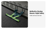 Reflective Safety Vest Fully Cotton Cycling Safety Vest Reflective Running Gear Comfortable High Visibility Suspenders