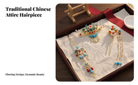 Chinese Traditional Chinese Attire Hair Accessories Intricate Elaboration Ing Traditional Chinese Attire Hair Accessory Ancient