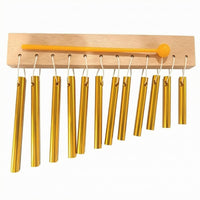 Twelve-Note Wind Chime with Clapper Musical Decoration Calming Sound