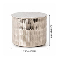 Storage Jar with Lid Tabletop Jar with Lid Trinket Pot for Bedside Table