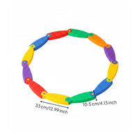 Balance Stepping Stones Motor Skills Sensory Stability Stones Colorful Stepping Bridge for Young Children, Kindergarten
