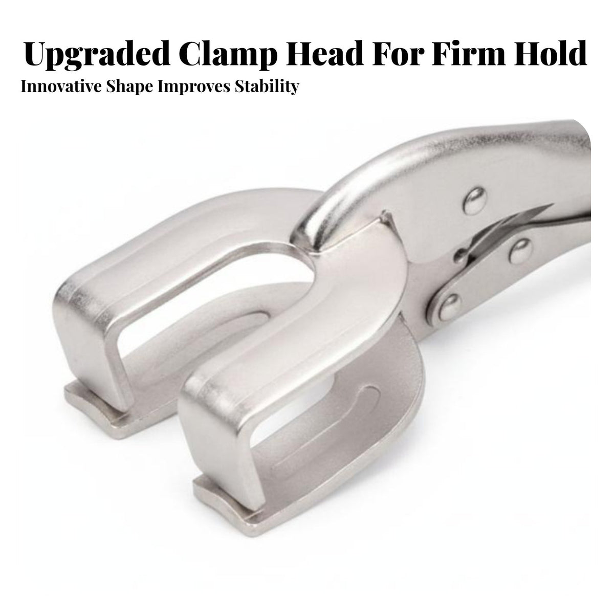 U-Jaw Metalworking Clamp Heavy Duty Metalworking Pliers Adjustable Pressure Alignment Clamp for Mechanics, Woodworkers, Auto Repair, Carpentry