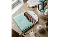 Versatile Interchangeable Circular Knitting Premium Knitting Set with Case Portable Compact for Knitters