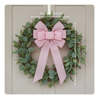 Large Wreath Bow Colorful Decorative Bow for Crafters, DIY Enthusiasts
