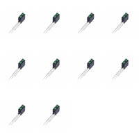 Clear Polarity Marking two-colorColor Light Emitting Diode housing Integrated Holder signal Light upright Alignment Electronic Component for Electronics Hobbyists, Engineers, Technicians, Control Panels, printed PCBs, DIY endeavors