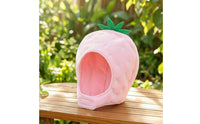 Soft Strawberry Hat Cute Strawberry Hat with Chin Strap Funny Headwear Novelty for Cosplayers, Cosplay, Costume Parties, Photo Shoots