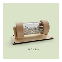 Wooden Rain Stick Handmade Rain Sound Tube Educational for Nursery