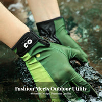 Diving Gloves Sun Protection Non-Slip Water Gloves Watersports Gear Ice Silk Material Safeguarding Hand Gear Cut-Resistant