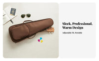 Padded Ukulele Bag 600D Oxford Material Padded Ukulele Backpack Musical Instrument Accessory Waterproof Dual-Mode Carry