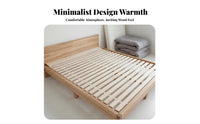 Foldable Wooden Bed Slats Box foundation Alternative Foldable Slat foundation Breathable Mattress Support for Adults, Students, Guest Room, Dormitory, Apartment