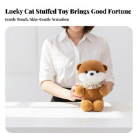 Fortunate Cat Stuffed Ie Cute Design Creature Ragdoll Cuddly Stuffed Toy Stuffed Doll Soft and Cuddly Husky Dog Stuffed Toy