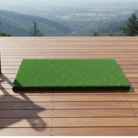 Golf Hitting Mat Flat Golf Practice Mat Rectangular Sports Training Gear