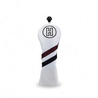 Golf Headcover Leather-Like Golf Club Cover Headcovers Stitched Shielding for Golfers