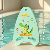 Buoyant Kickboard with Hand Grips Long-Lasting Swimming Kickboard Lightweight Swim Board Ergonomic for Children