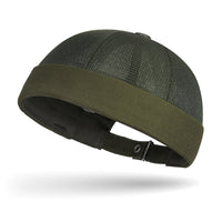 Mesh Brimless Cap Ventilated Brimless Cap Skullcap Breathable Lightweight for Streetwear, Outdoor Activities